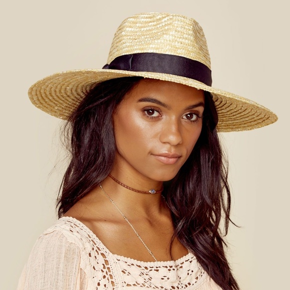 Color Spencer Wide Brim Fedora Hat 57cm 